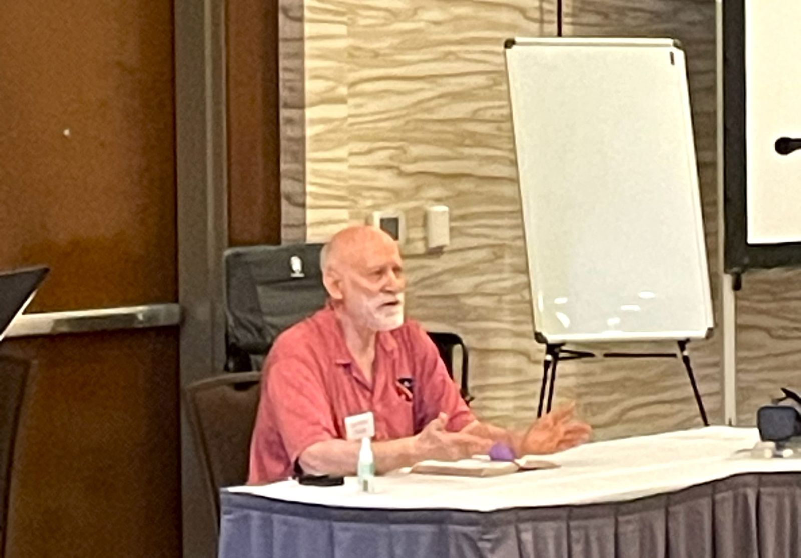Dr. Stephen E. Jones teaching “12,440 Days”