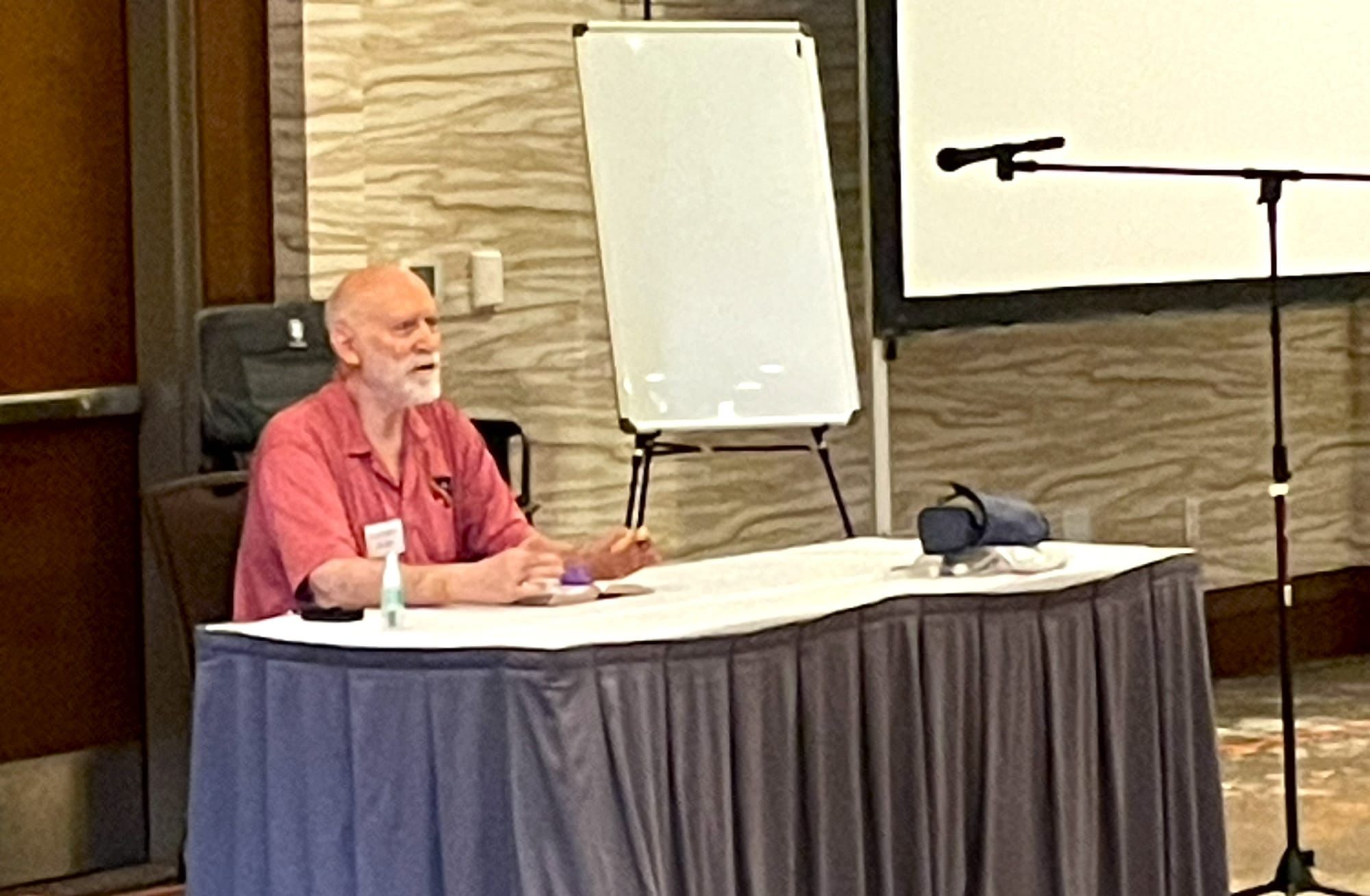 Dr. Stephen E. Jones teaching “Spiritual Patterns”