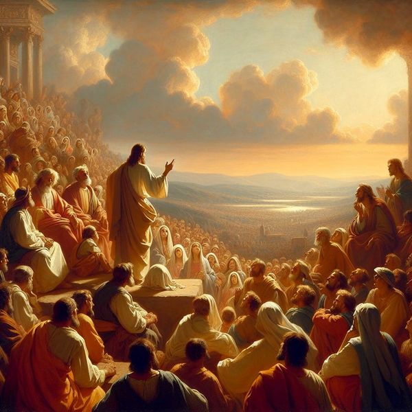 Matthew 5 - The Sermon on the Mount | https://bible.art/p/yTkTpoCQMBQU2Hud60NH/matthew-5-1-a-12