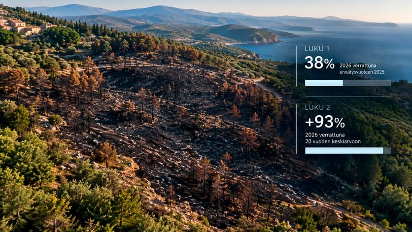 EU:n metsäpalopuhe kertoi vain puolet totuudesta