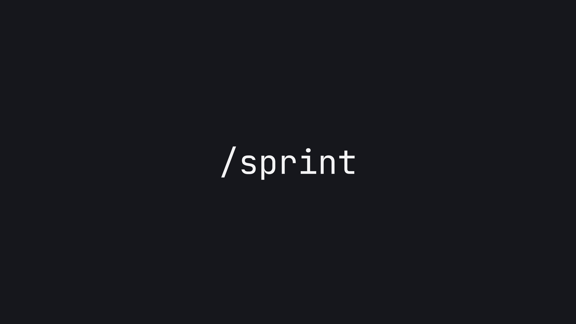 predev agent sprints