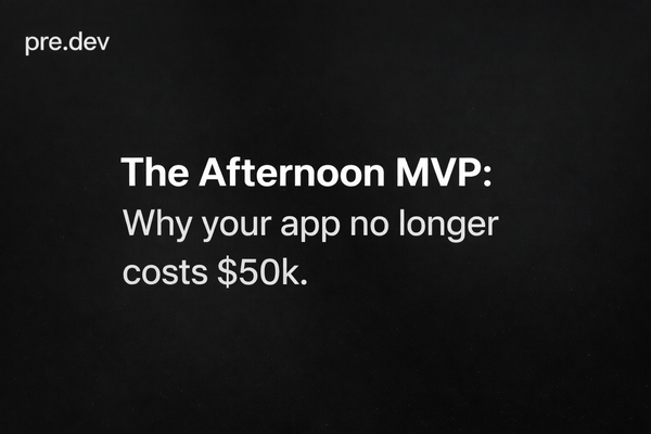 The $50K MVP Is Dead