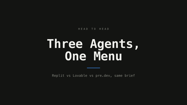 Replit vs Lovable vs pre.dev: A Practical Comparison