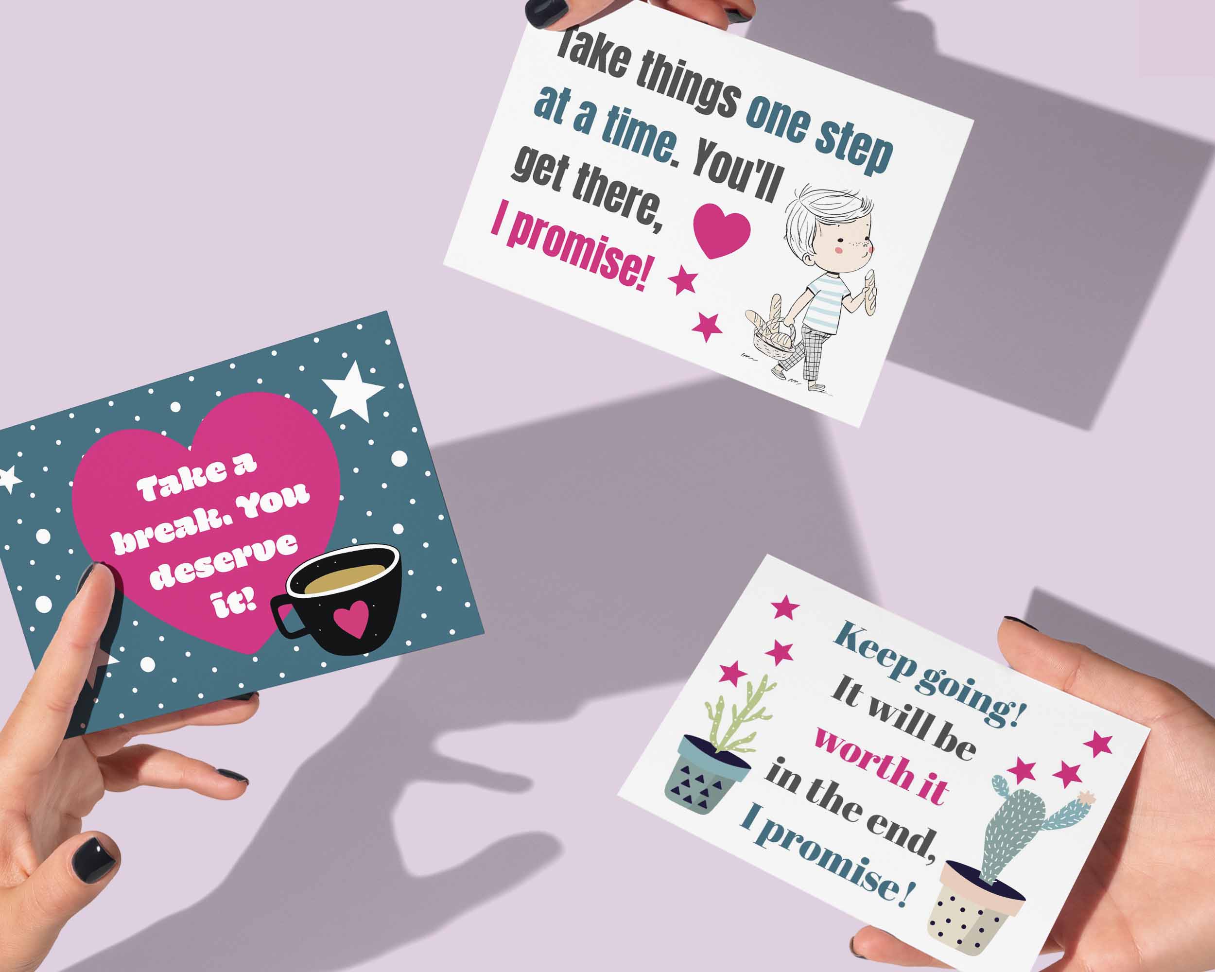 You've just recieved a random act of kindness. Pay it forward. Do something kind then leave this card behind. 