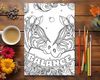 spiritual balance coloring page for adults