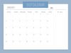 2027 Printable PDF calendar. Free Resource.
