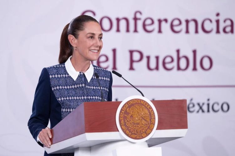 Claudia Sheinbaum Pardo, una de las 100 personas  más influyentes del 2026, señala la revista Time