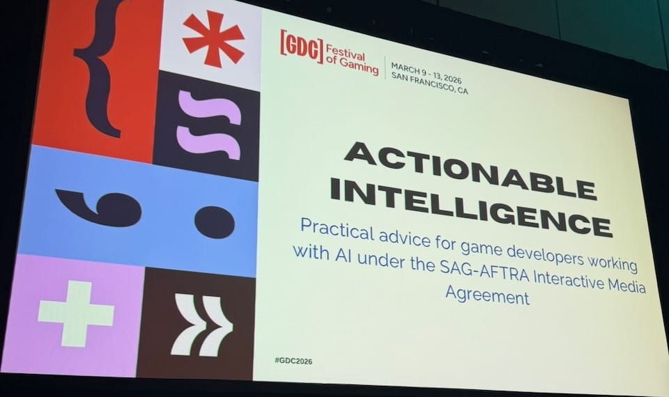 Actionable Intelligence — GDC 2026