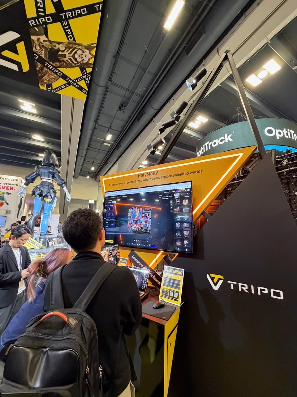 Tripo AI booth