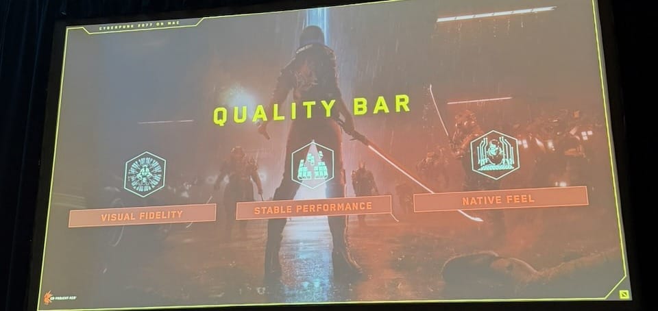 Quality Bar: Visual Fidelity, Stable Performance, Native Feel