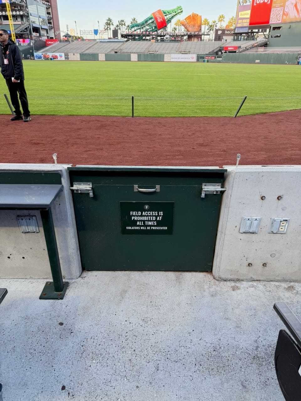 Field Access Is Prohibited At All Times