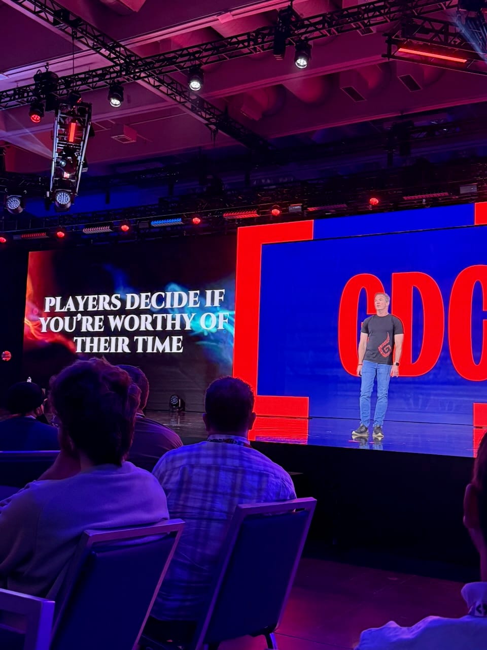 Players decide if you're worthy of their time.