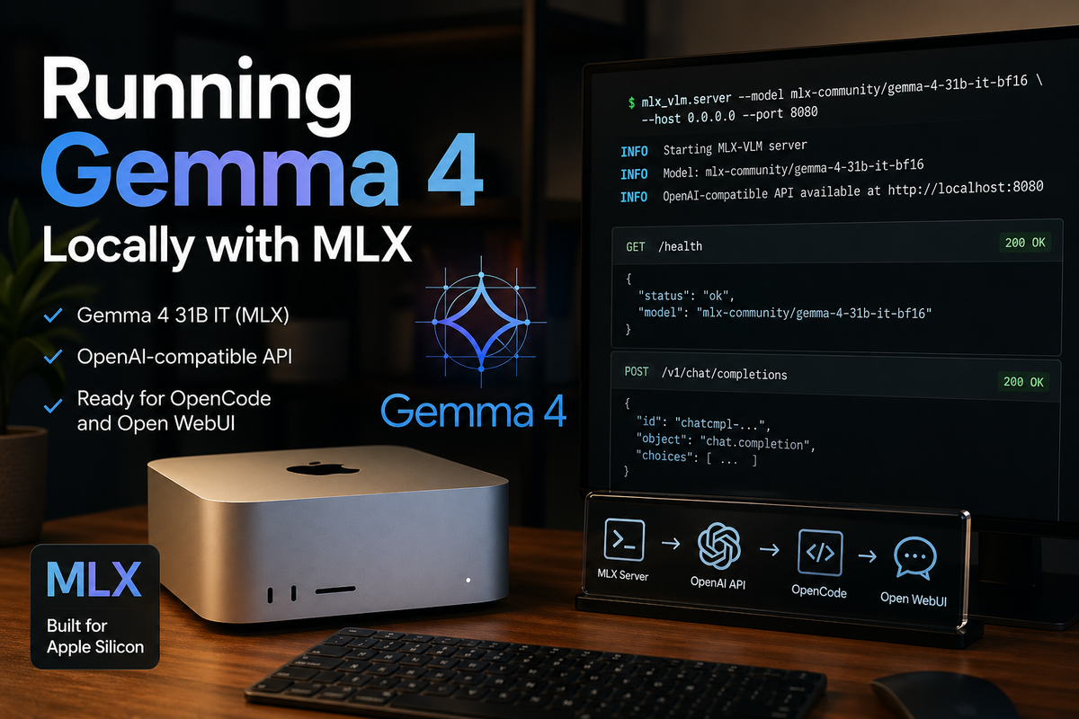 Running Gemma 4 Locally with MLX