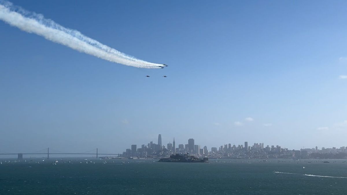 Fleet Week SF 2026: A View from Angel Island