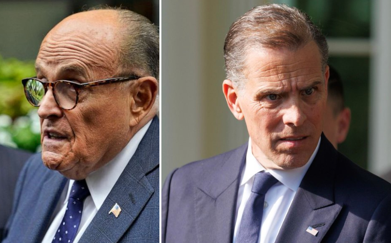 Hunter Biden Quits in Legal Battle Against Rudy Giuliani