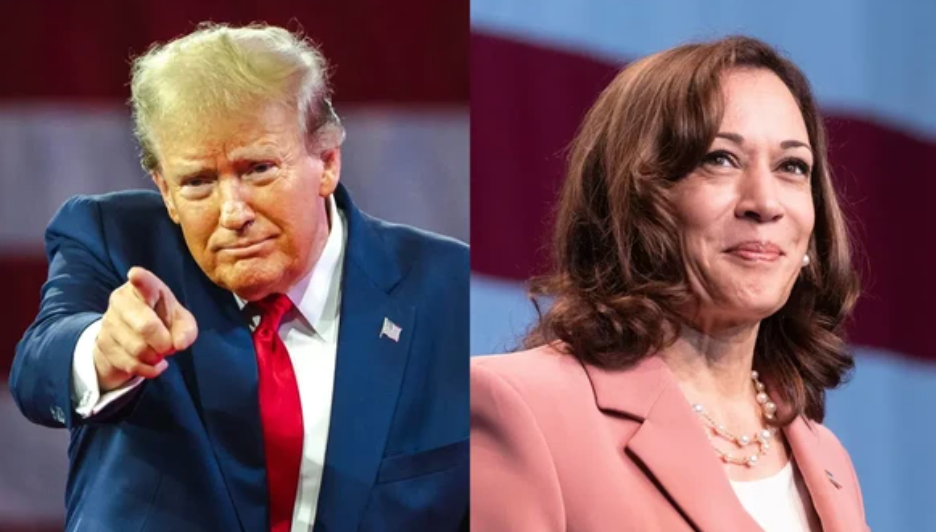 Survey Indicates Harris Closing in on Trump, Though He Maintains Lead