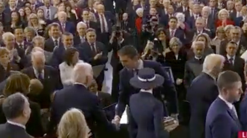 Barron Trump Commended for Poised Gesture Moments After His Father’s Inauguration