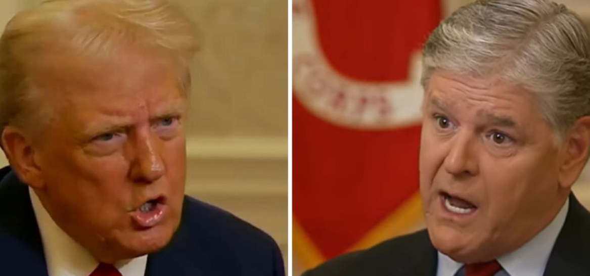 Trump Shuts Down Hannity With 3 Words During Tense Interview Moment