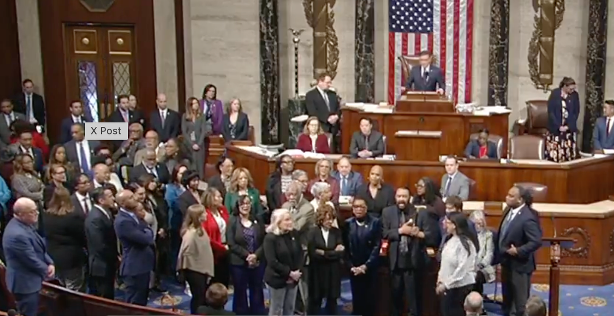 Democrats Sing, Rally Around Al Green After Censure for Trump Speech Disruption