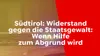 Widerstand gegen die Staatsgewalt: Wenn Hilfe zum Abgrund wird: Der 30. August