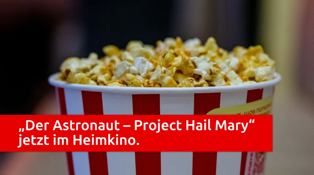 „Der Astronaut – Project Hail Mary“: Gerade noch im Kino, jetzt schon im Heimkino