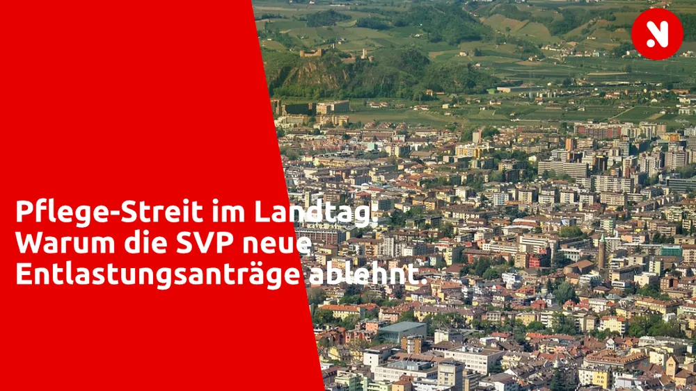 Pflege-Streit im Landtag: Warum die SVP neue Entlastungsanträge ablehnt