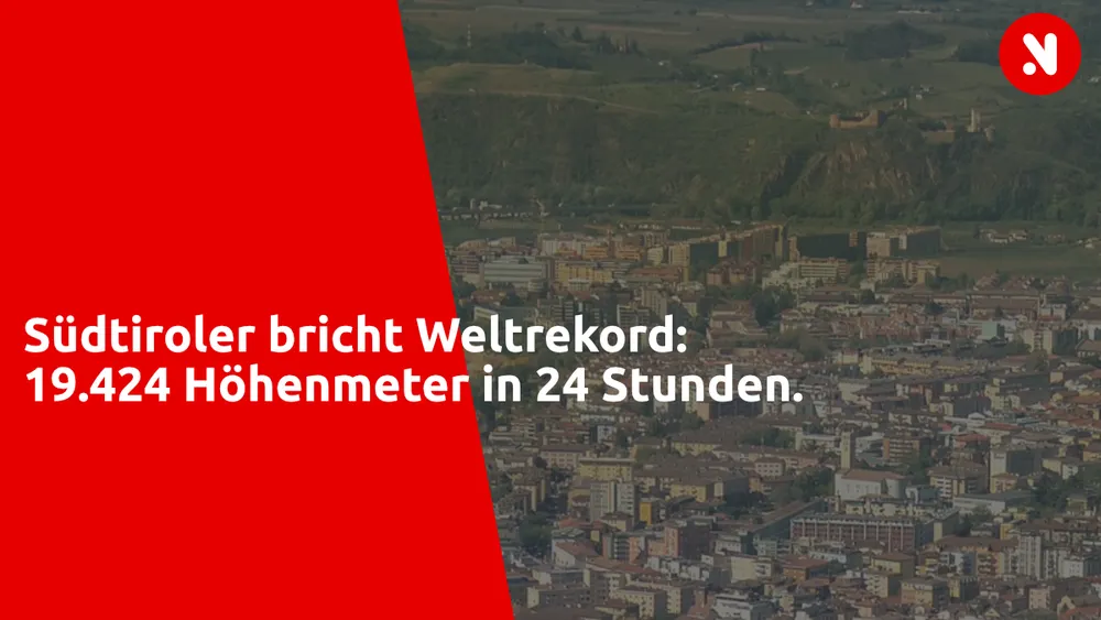 Südtiroler bricht Weltrekord: 19.424 Höhenmeter in 24 Stunden