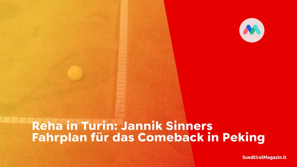 Reha in Turin: Jannik Sinners Fahrplan für das Comeback in Peking