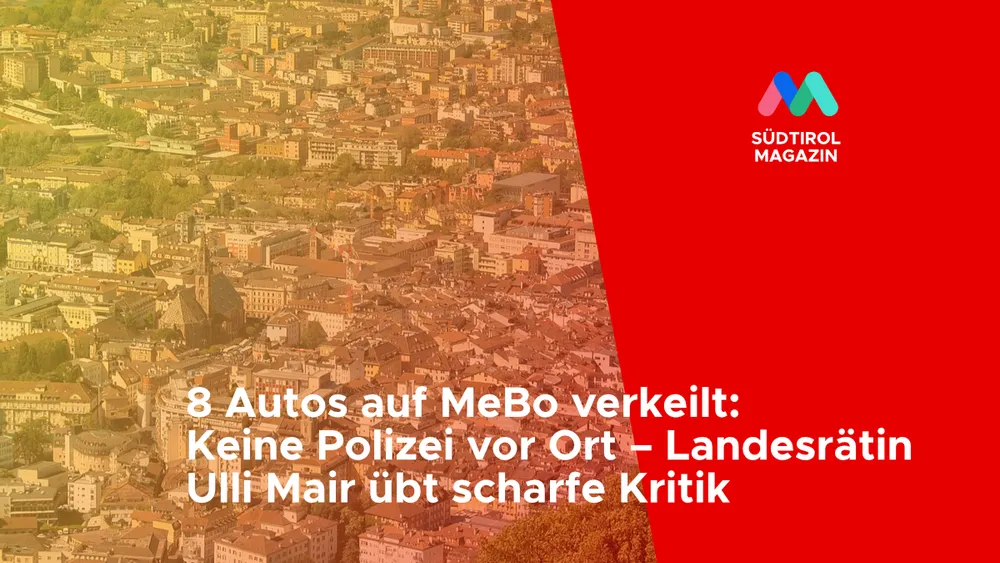 8 Autos auf MeBo verkeilt: Keine Polizei vor Ort – Landesrätin Ulli Mair übt scharfe Kritik
