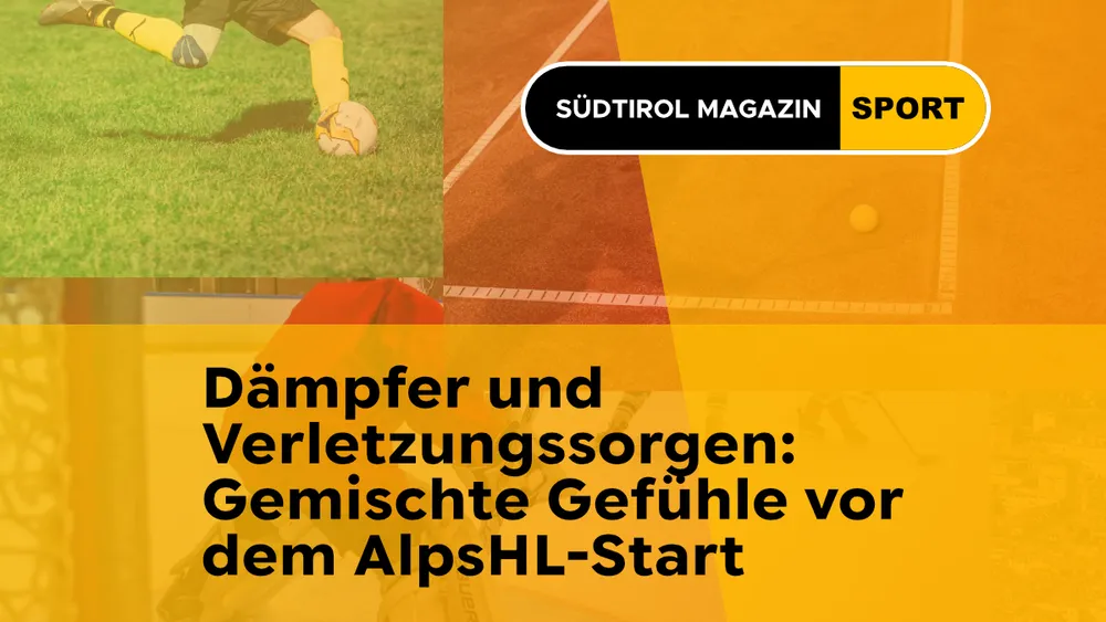 Hockey: Dämpfer und Verletzungssorgen: Gemischte Gefühle vor dem AlpsHL-Start