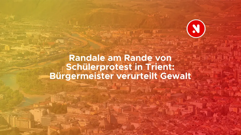 Randale am Rande von Schülerprotest in Trient: Bürgermeister verurteilt Gewalt