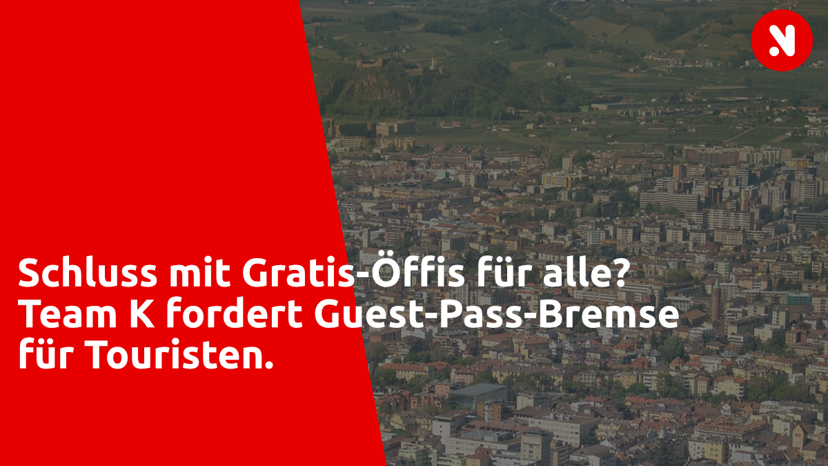 Schluss mit Gratis-Öffis für alle? Team K fordert Guest-Pass-Bremse für Touristen