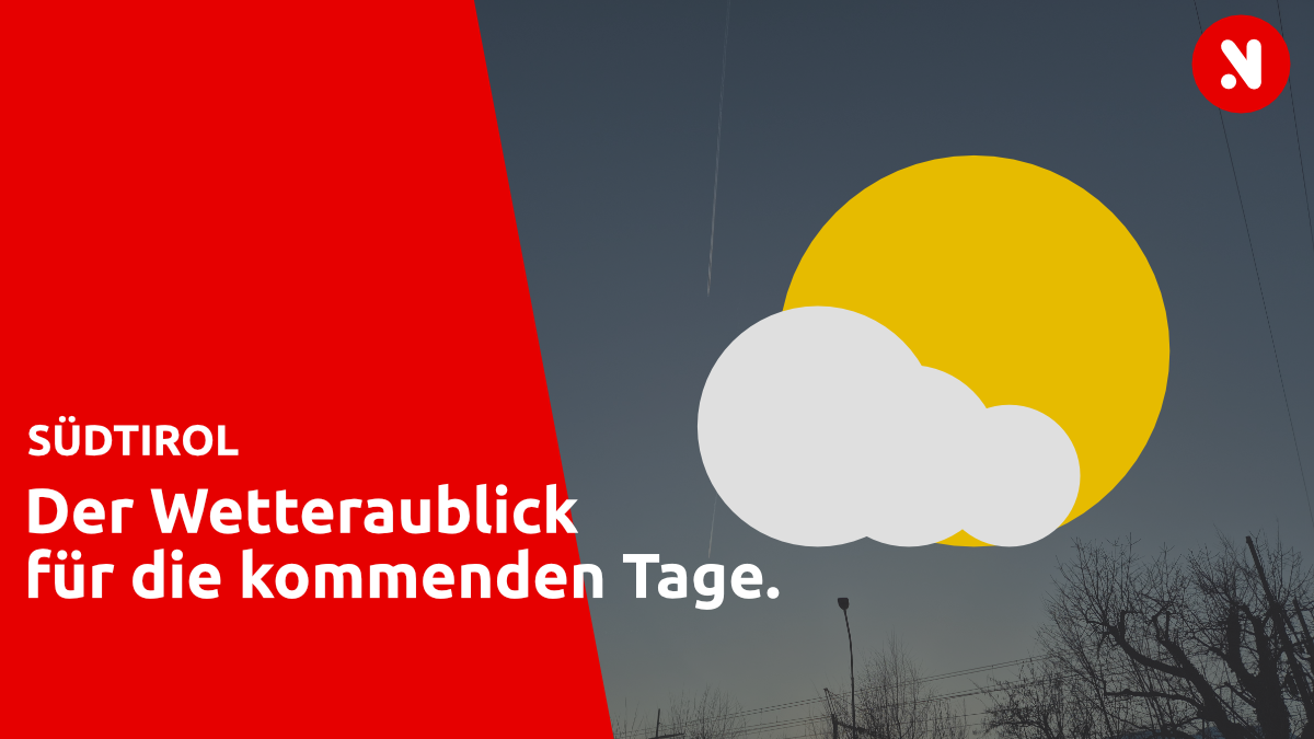 Wie wird das Wetter in Südtirol? Das Wetter vom 09.06.26 bis 11.06.26