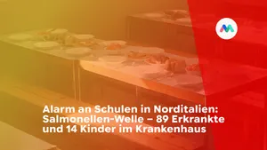 Alarm an Schulen in Norditalien: Salmonellen-Welle – 89 Erkrankte und 14 Kinder im Krankenhaus