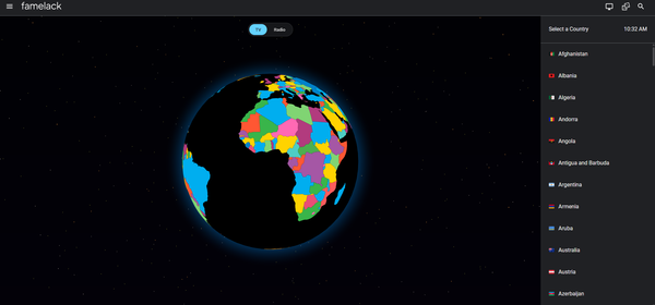 Per Mausklick um die Welt: „famelack“ bringt weltweites Live-TV und Radio direkt in den Browser