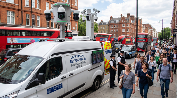 KI-Gesichtserkennung in London: 2.500 Festnahmen – und die Sorge vor dem Überwachungsstaat (mit Video)
