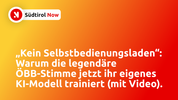 „Kein Selbstbedienungsladen“: Warum die legendäre ÖBB-Stimme jetzt ihr eigenes KI-Modell trainiert