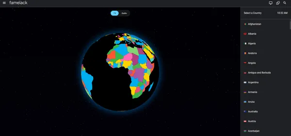 Per Mausklick um die Welt: Mit „famelack“ Live-TV und Radio kostenlos im Browser streamen