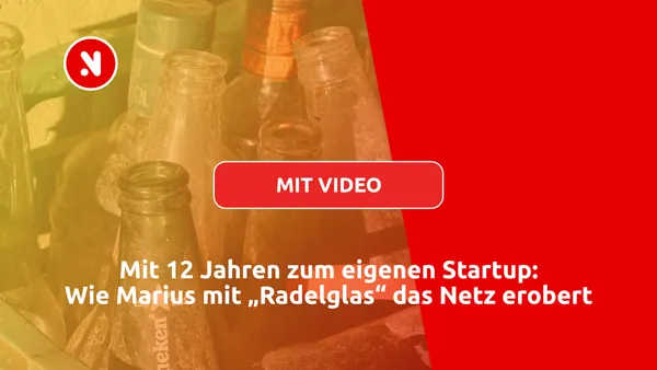 Mit 12 Jahren zum eigenen Startup: Wie Marius mit „Radelglas“ das Netz erobert