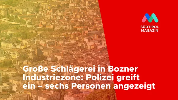 Große Schlägerei in Bozner Industriezone: Polizei greift ein – sechs Personen angezeigt