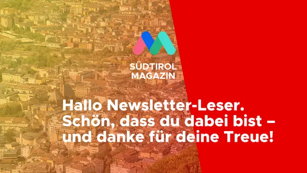 Hallo Newsletter-Leser. Schön, dass du dabei bist – und danke für deine Treue!