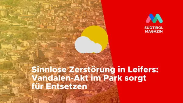 Sinnlose Zerstörung in Leifers: Vandalen-Akt im Park sorgt für Entsetzen