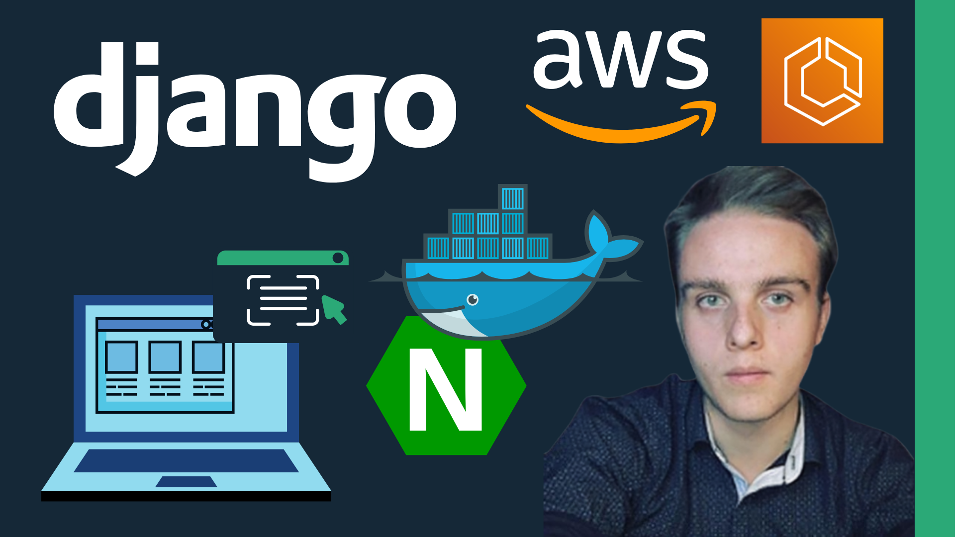 Deploy a Django web app with Nginx and Amazon ECS - 2024