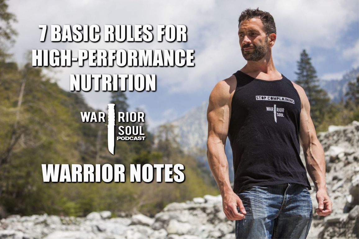 7 Basic Rules for High-Performance Nutrition