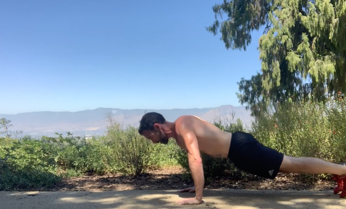 Running/Calisthenics – Monday, August 12