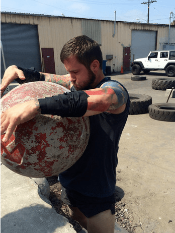 Training for a Strongman Event by Kameron Delany, USMC Veteran