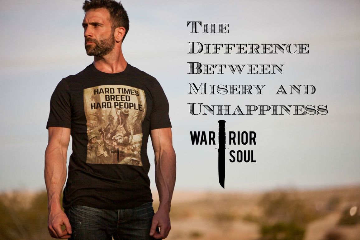 The Difference Between Misery and Unhappiness