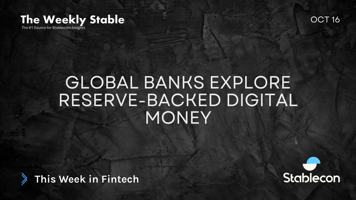 Global Banks Explore Reserve-Backed Digital Money