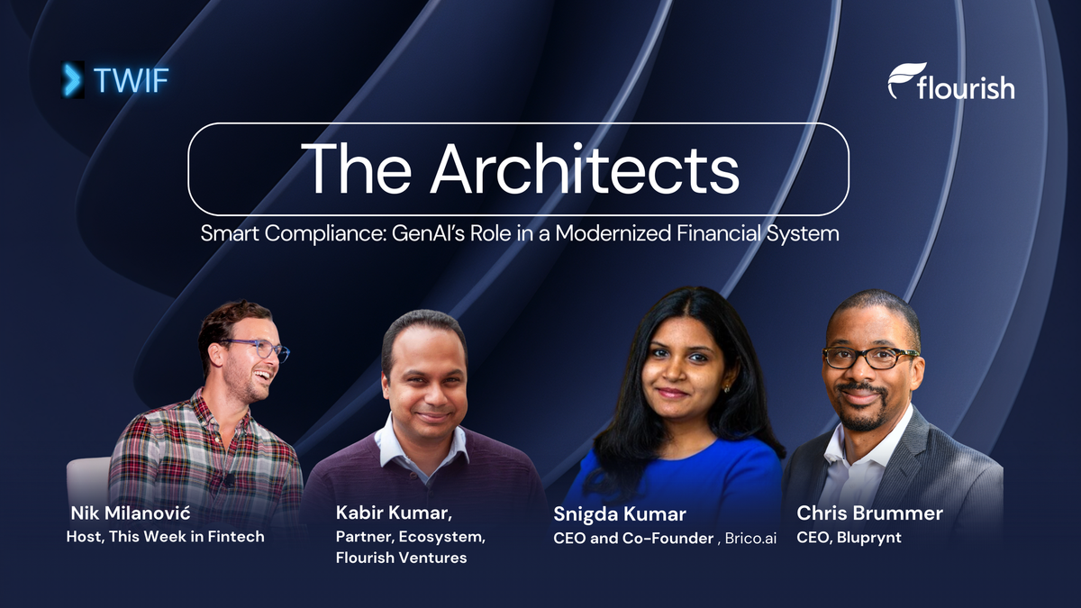 The Architects Podcast- Smart Compliance: GenAI's Role in a Modernized Financial System