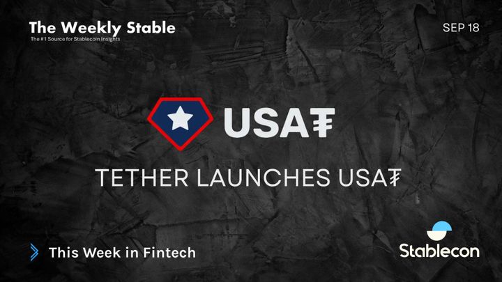Tether launches USA₮ (TWS 9/18)